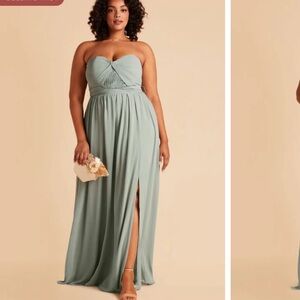 Birdy Grey convertible bridesmaid dress in sea glass (more sage)